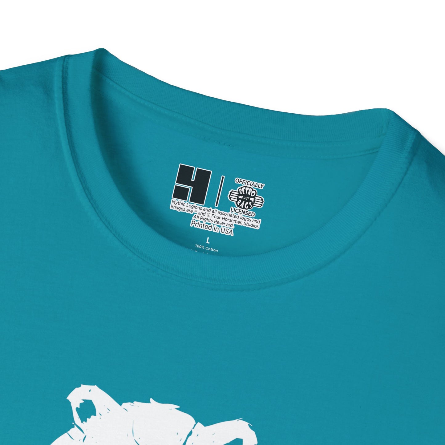 House of the Noble Bear Logo Small | Mythic Legions | Soft T-Shirt