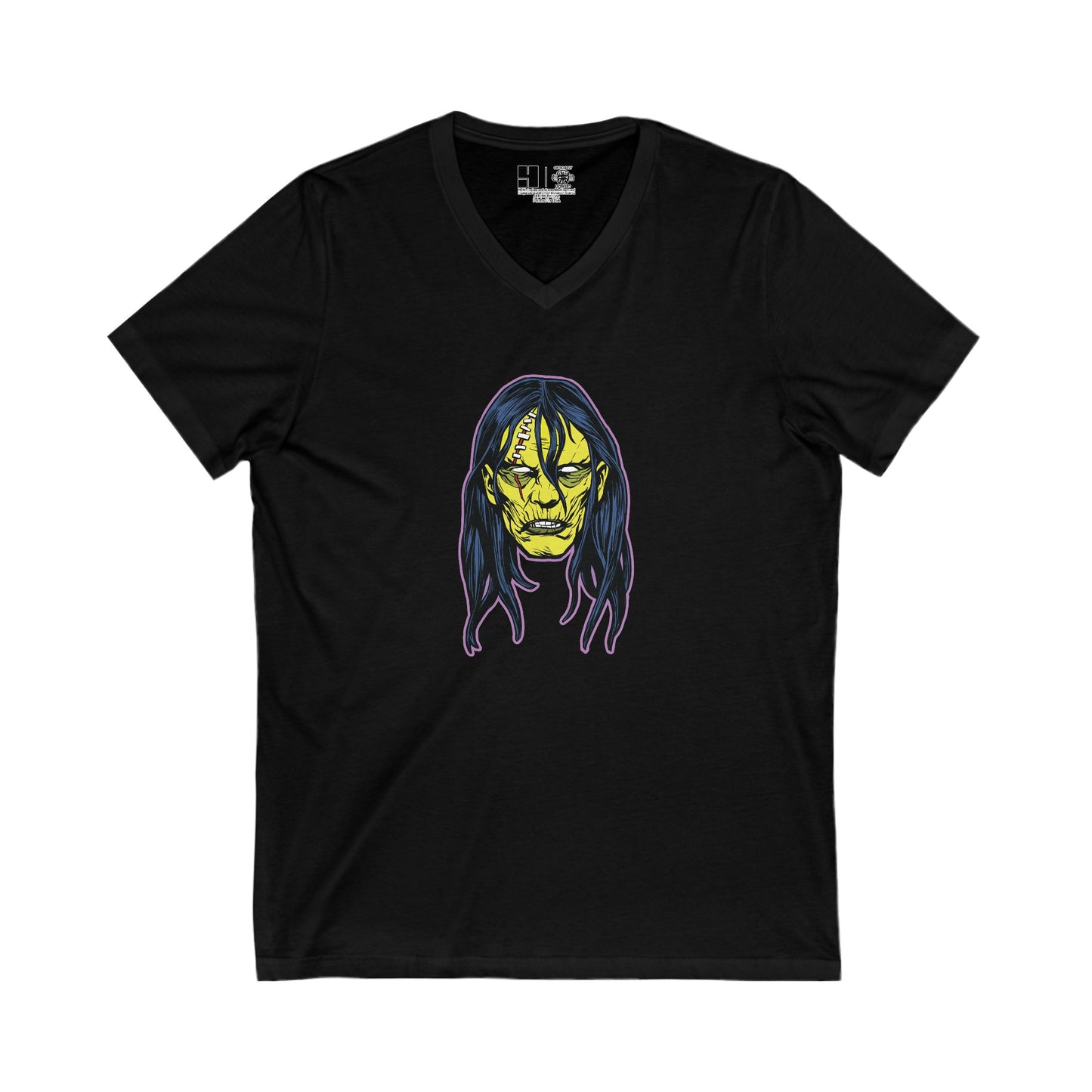 Frankenstein's Creature | Figura Obscura | V-Neck T-Shirt