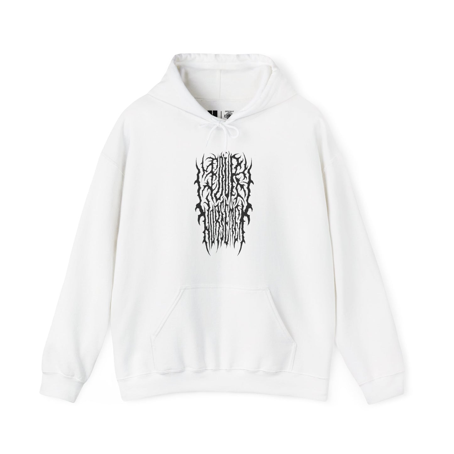 4H Metal Logo Black | Mythic Legions | Pullover Hooodie