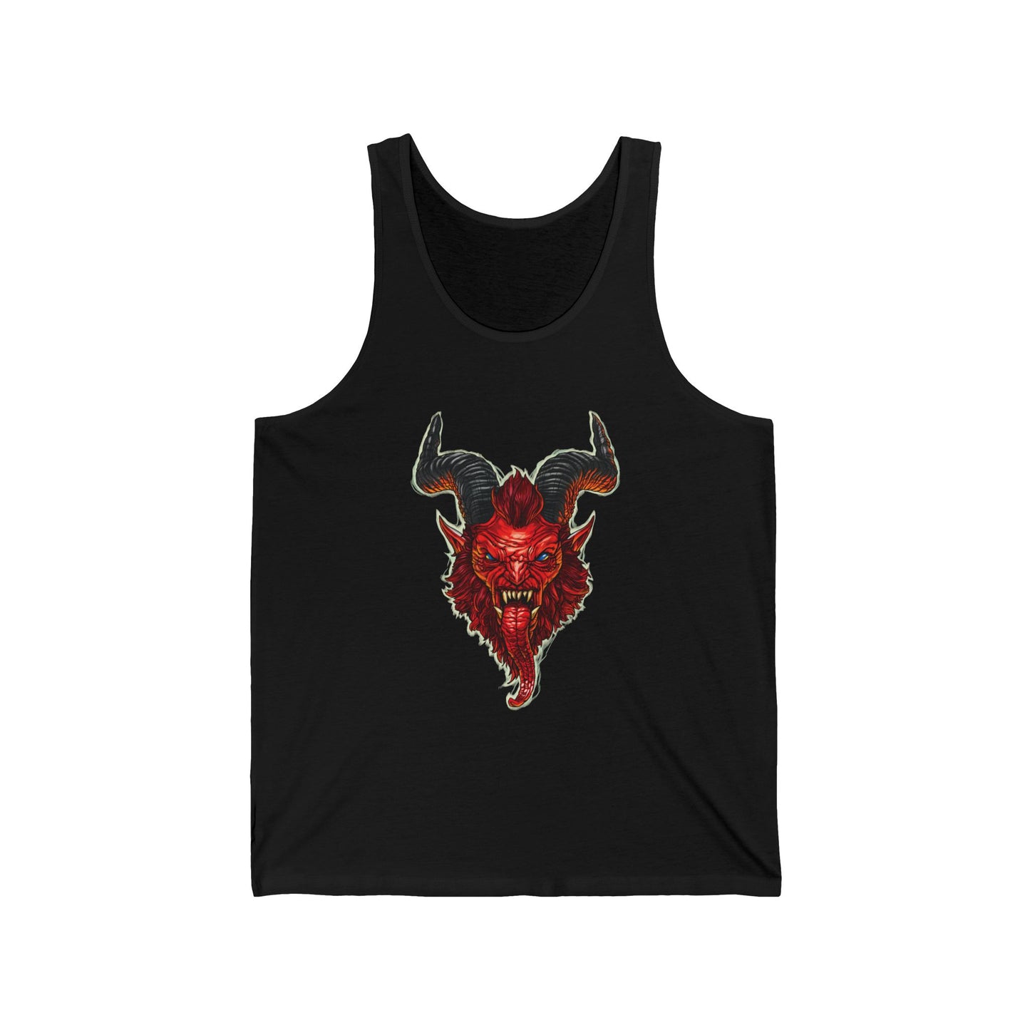 Krampus v2 Red | Figura Obscura | Tank Top