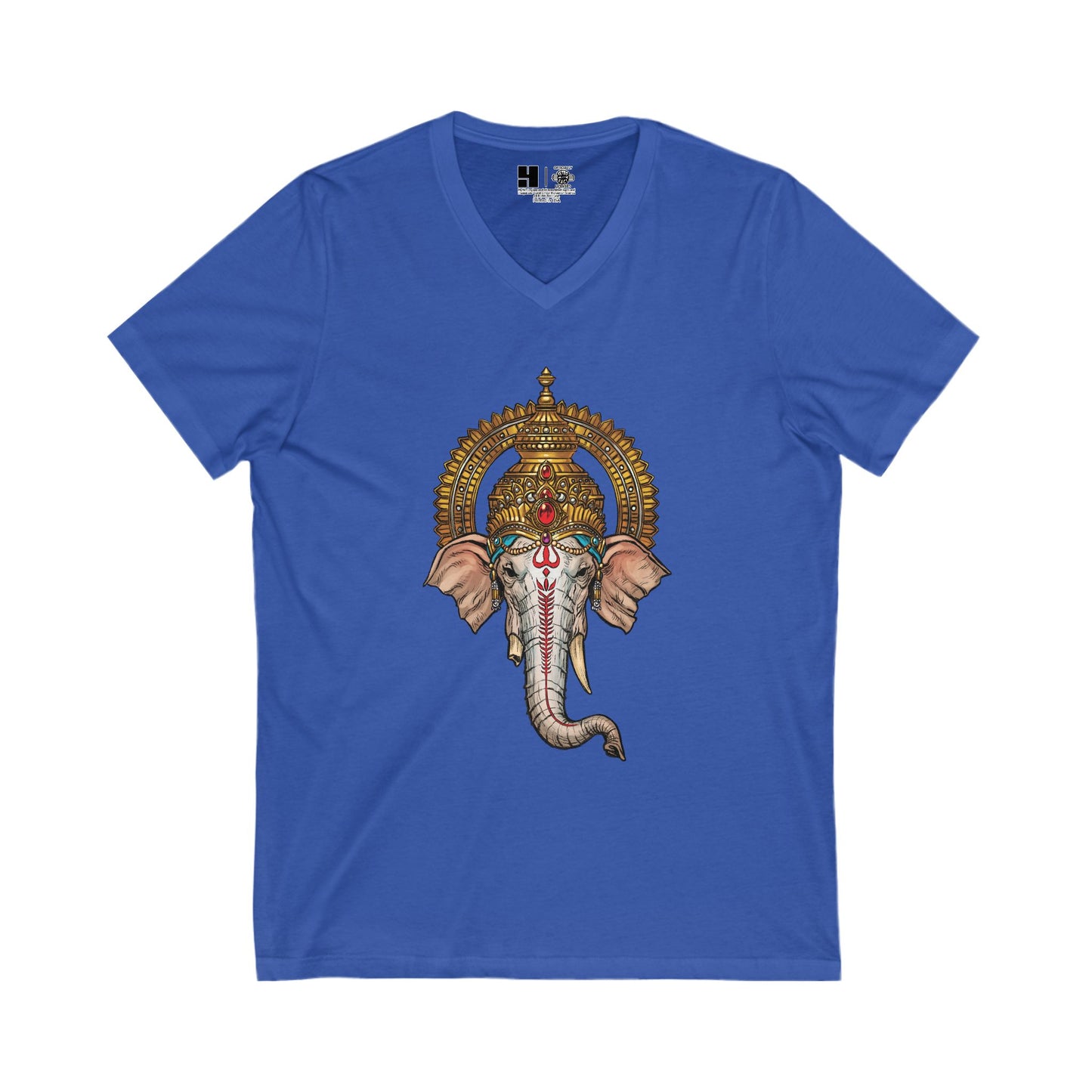 Ganesha | Figura Obscura | V-Neck T-Shirt