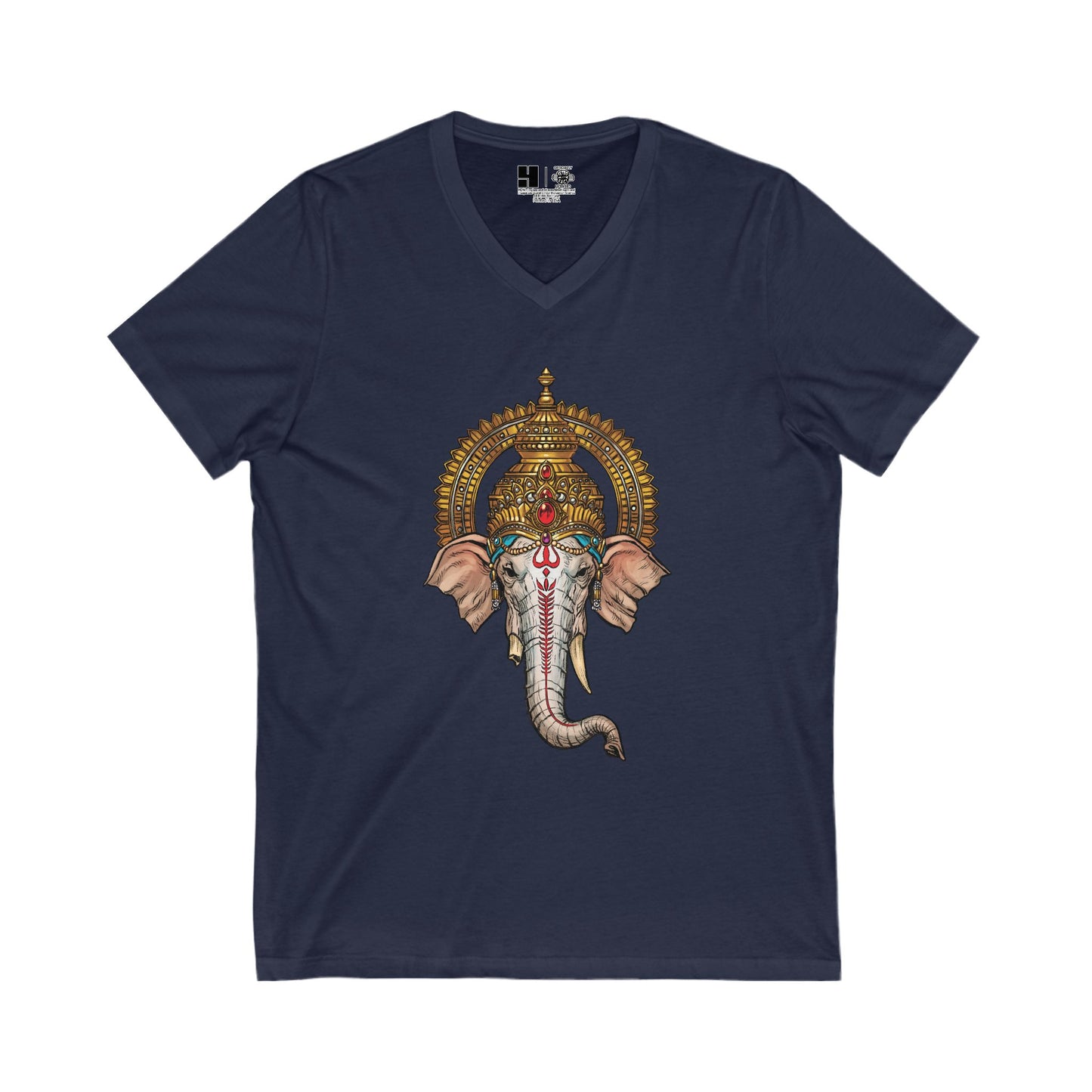 Ganesha | Figura Obscura | V-Neck T-Shirt