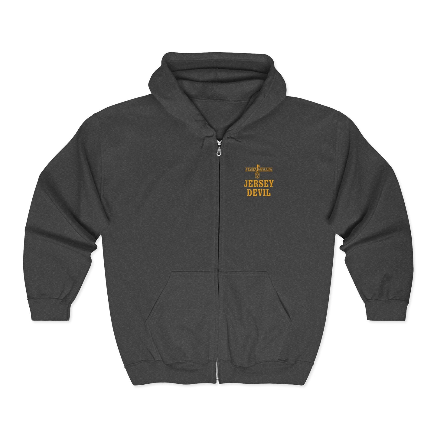 The Jersey Devil | Figura Obscura | Full Zip Hoodie