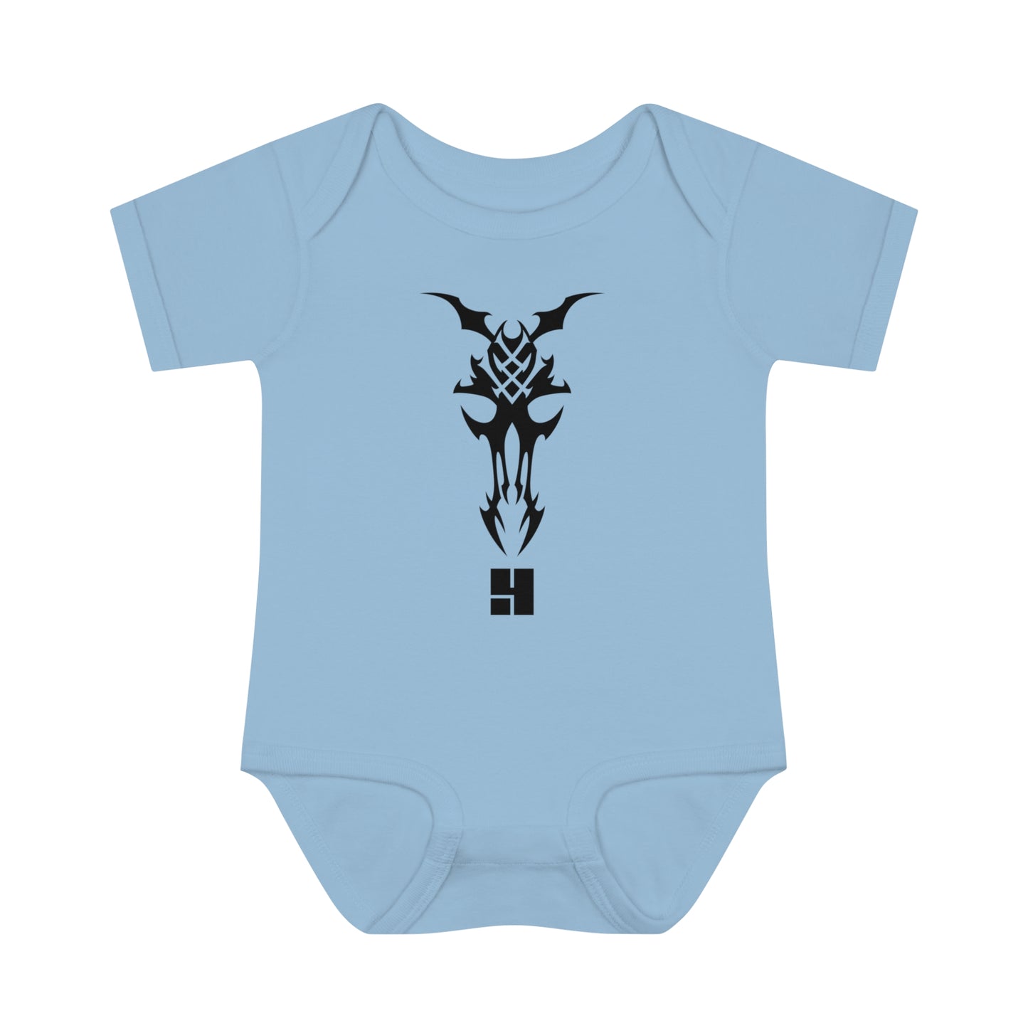 4H 25th Anniversary Logo | Black | Baby Bodysuit