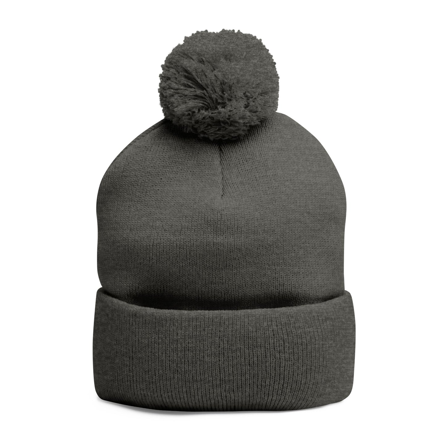Embroidered Pom-Pom Knit Beanie | Mythic Legions OG Logo