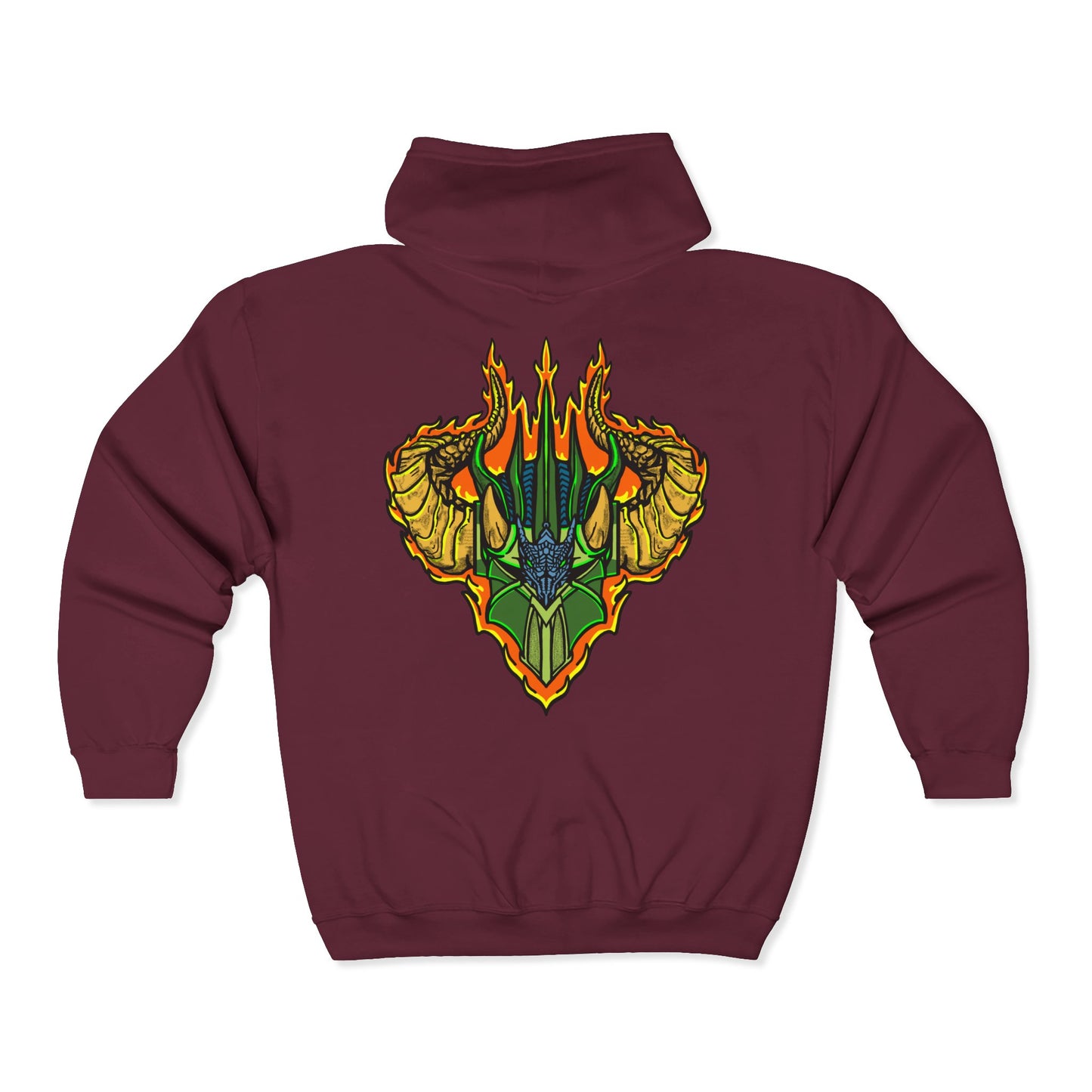 Sir Benegarr | Mythic Legions | Fan Art | Full Zip Hoodie