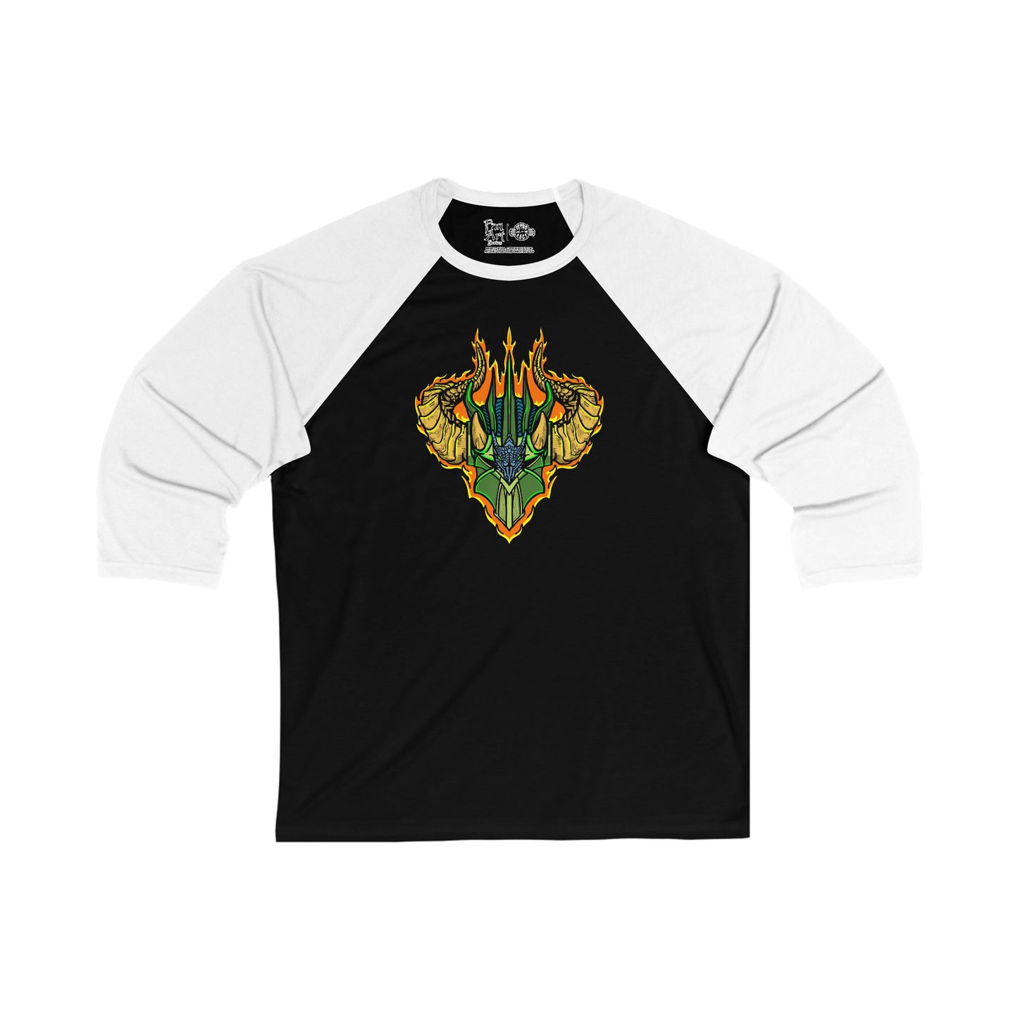 Sir Benegarr | Mythic Legions | Fan Art | 3\4 Sleeve Baseball T-Shirt
