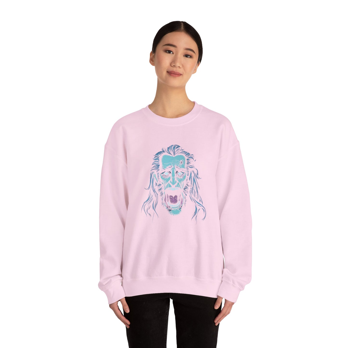 Jacob Marley | Blue/White | Figura Obscura | Sweatshirt