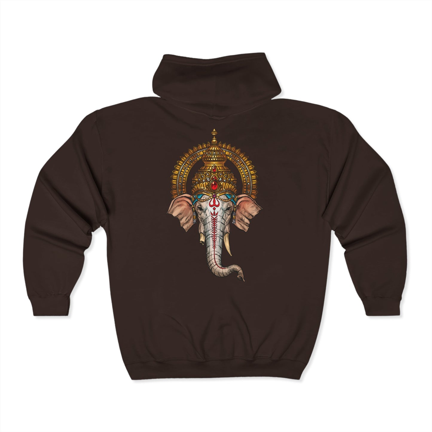Ganesha | Figura Obscura | Full Zip Hoodie