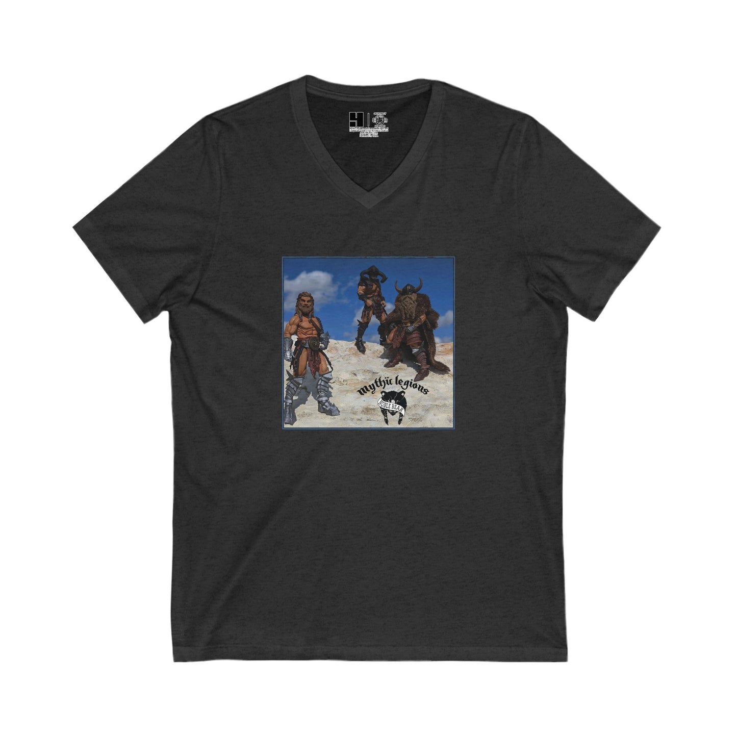 Noble Bear | Album Homage | Mythic Legions | V-Neck T-Shirt