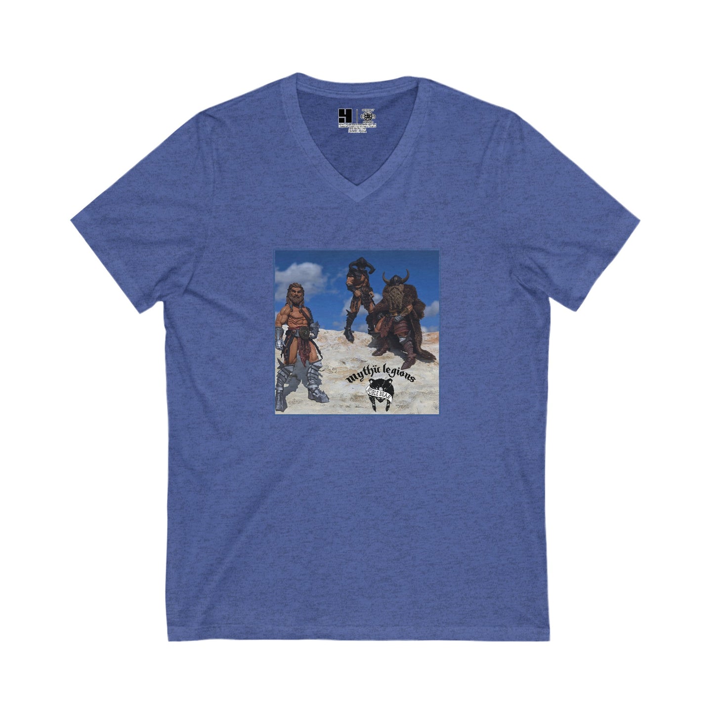 Noble Bear | Album Homage | Mythic Legions | V-Neck T-Shirt