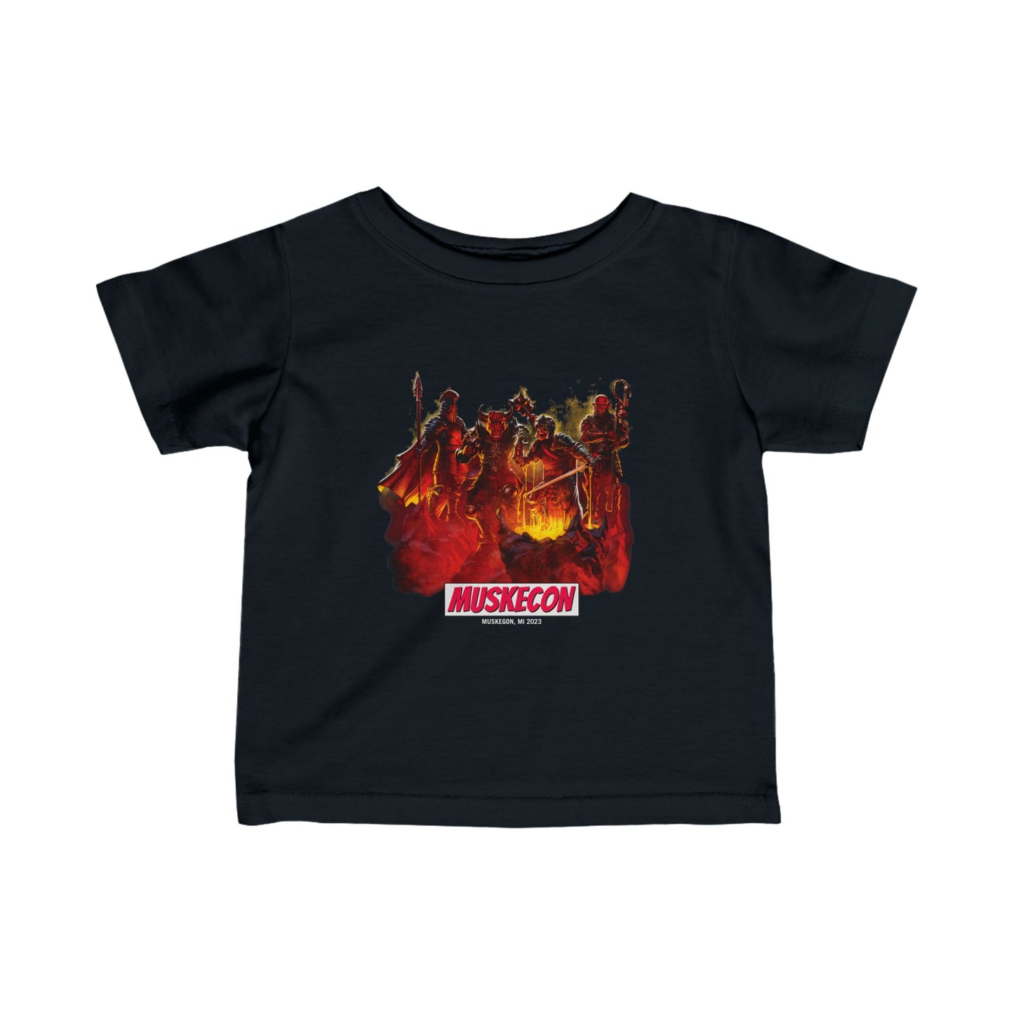 Furious Four | MuskeCon | Mithic Legions | Infant T-Shirt