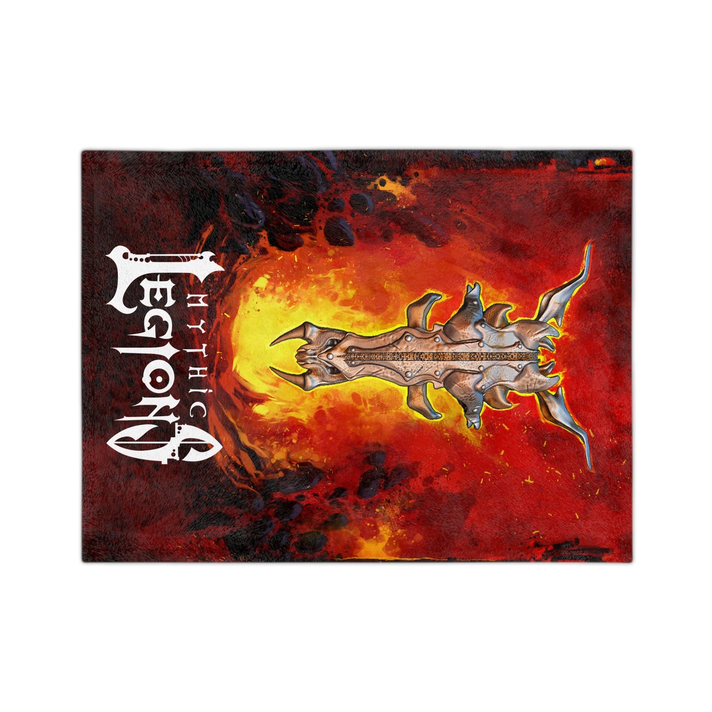 Equaddron Box Art | Mythic Legions | Velveteen Microfiber Blanket
