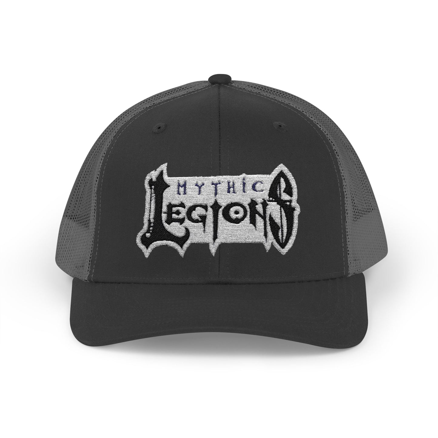 Embroidered Snapback Trucker Cap | Mythic Legions OG Logo