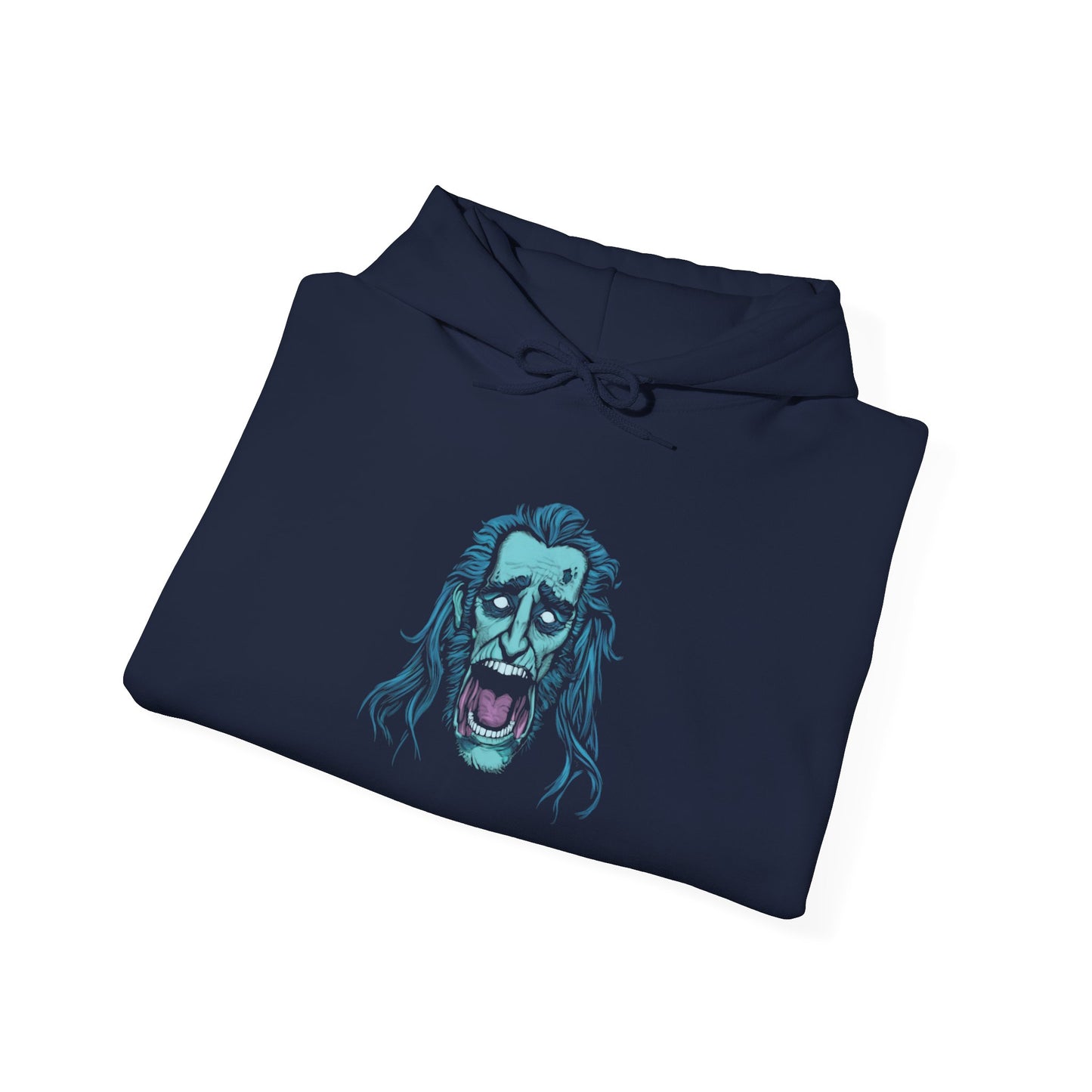Jacob Marley | Blue/White | Figura Obscura | Pullover Hoodie