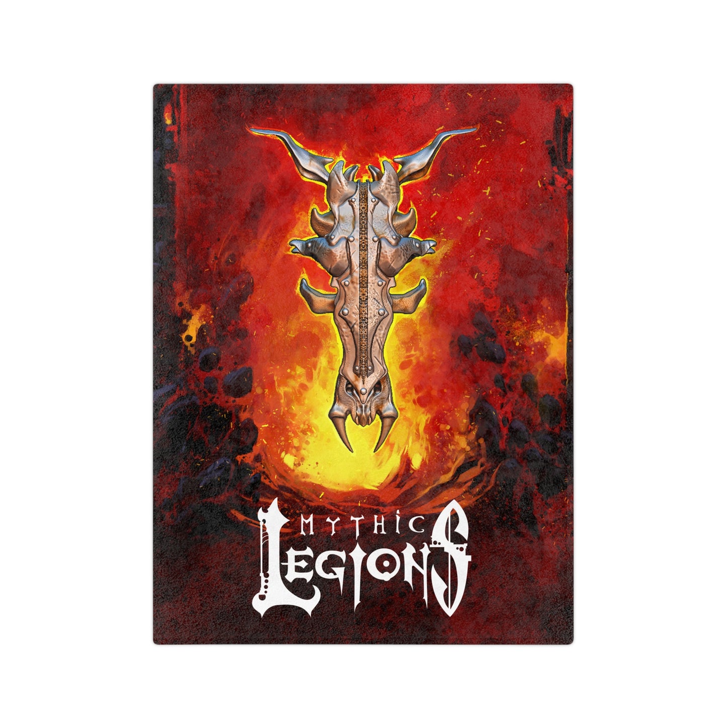 Equaddron Box Art | Mythic Legions | Velveteen Microfiber Blanket