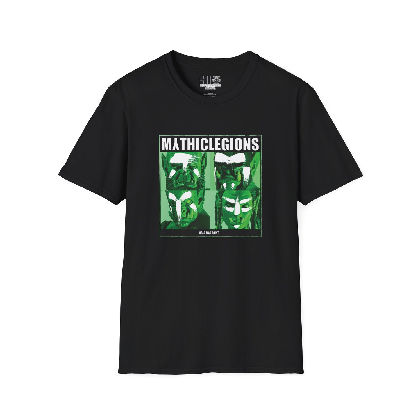 Wear War Paint | Album Homage | Mythic Legions | Soft T - Shirt