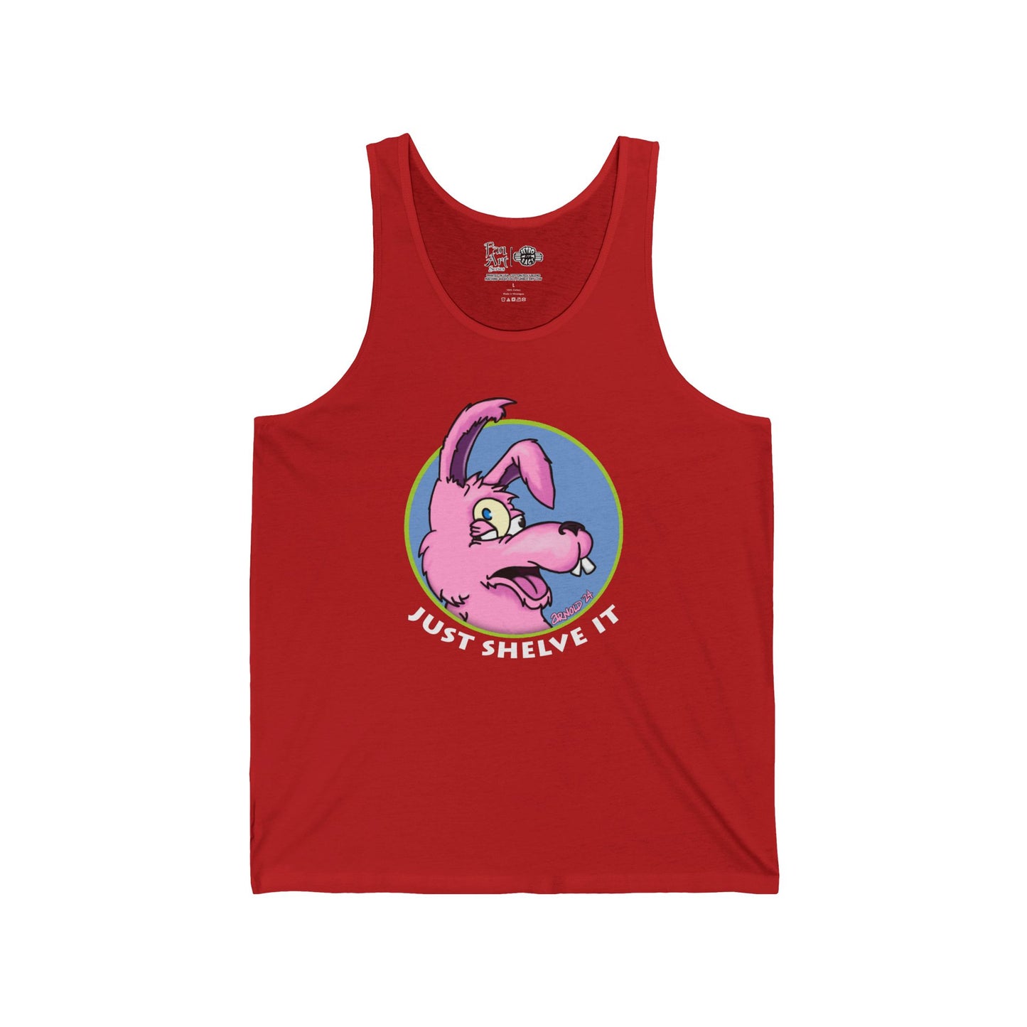 Just Shelve It Logo | Mythic Legions | Fan Art | Tank Top