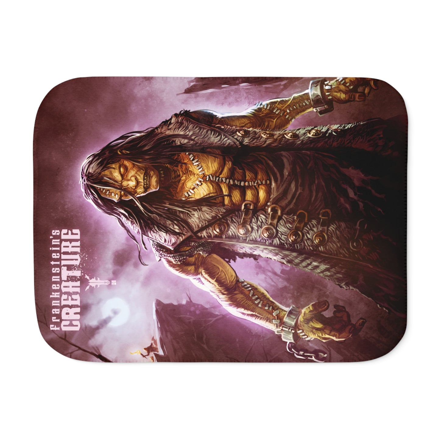 Frankenstein's Creature | Figura Obscura | Sherpa Blanket