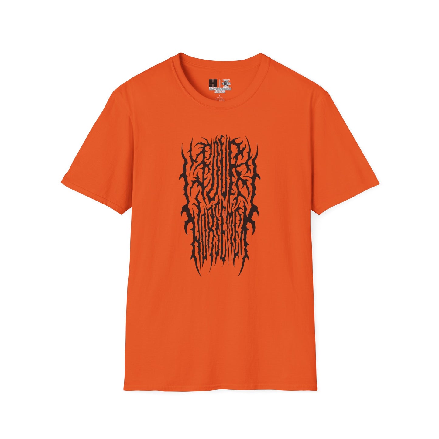 4H Metal Logo Black | Mythic Legions | Soft T-Shirt