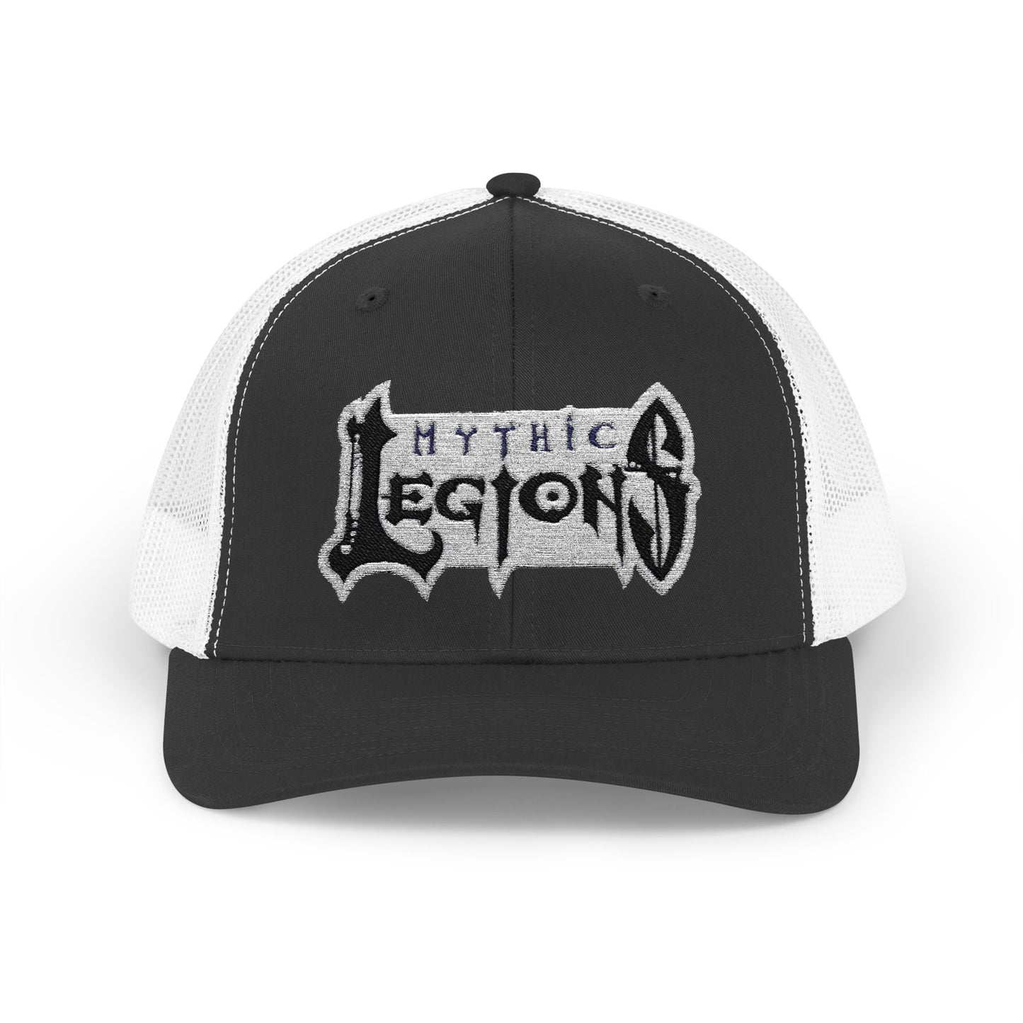 Embroidered Snapback Trucker Cap | Mythic Legions OG Logo