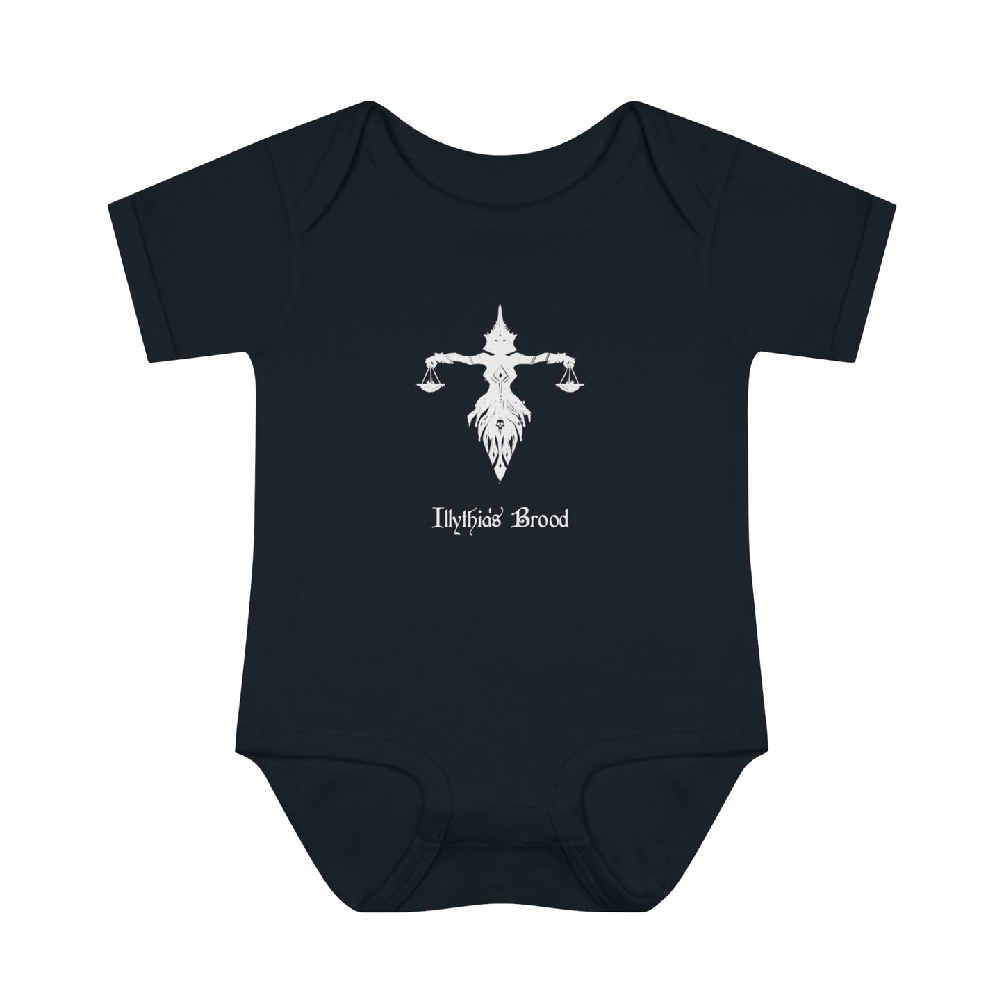 Illythia's Brood Logo Small | Mythic Legions | Baby Bodysuit