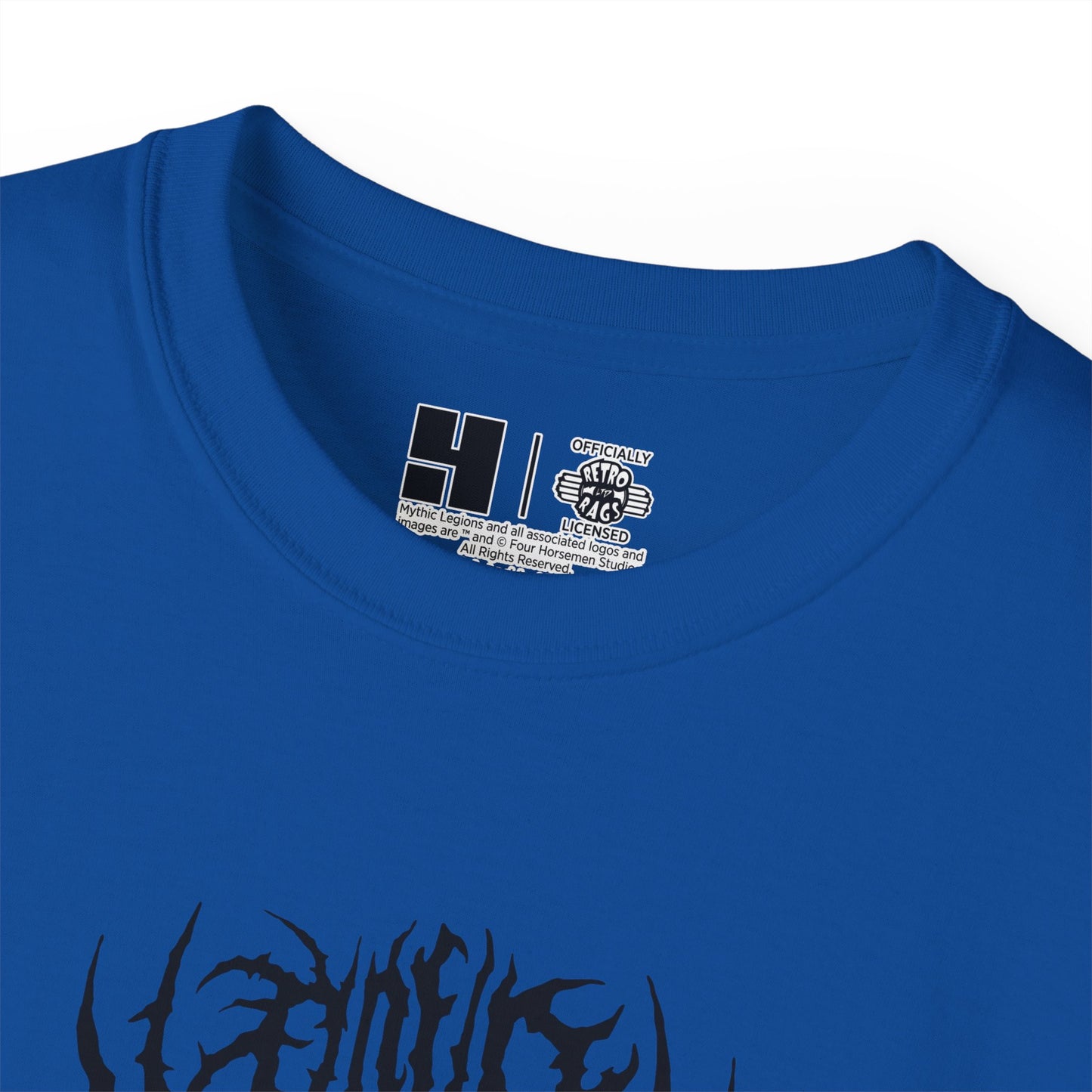 4H Metal Logo Black | Mythic Legions | Standard T-Shirt