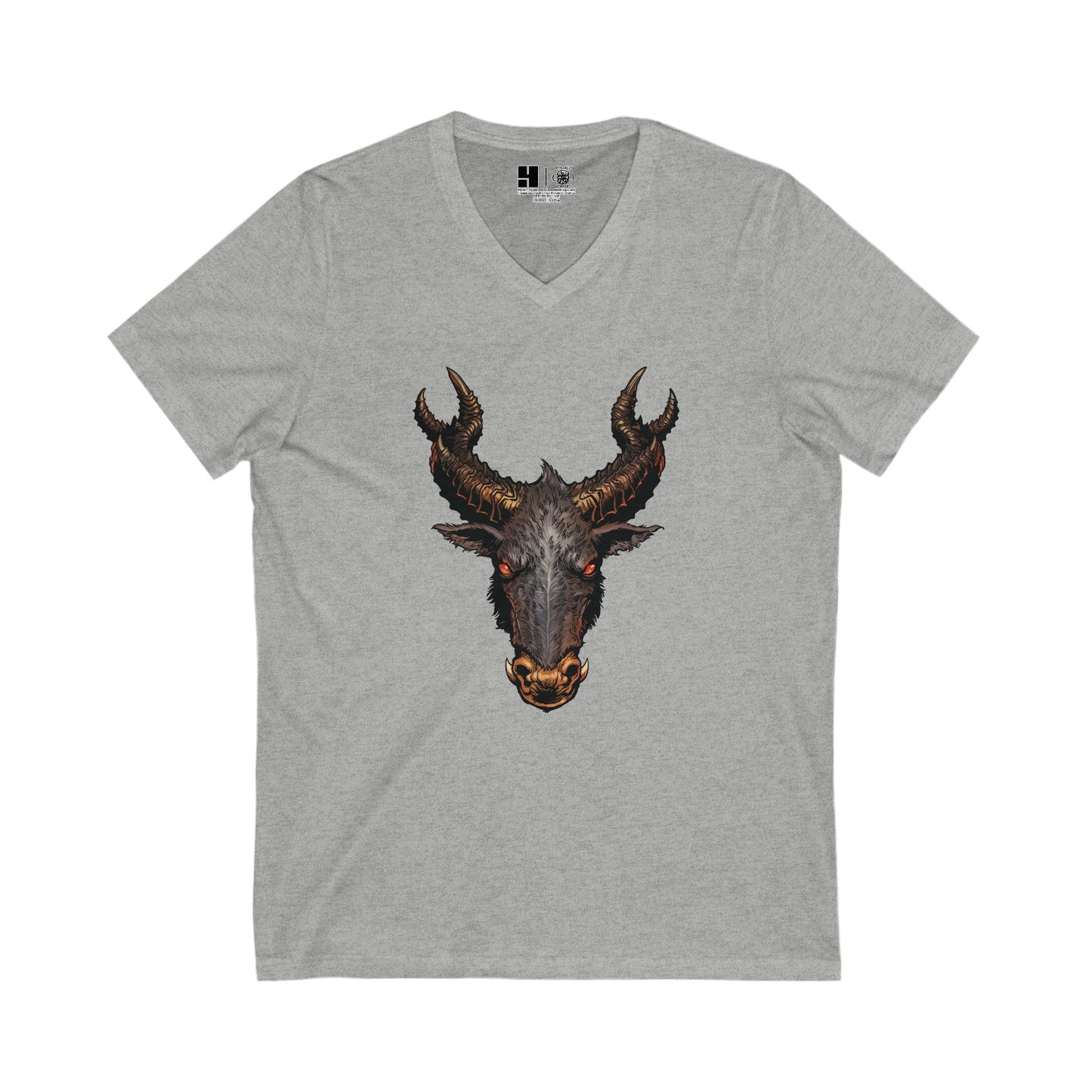 The Jersey Devil | Figura Obscura | V-Neck T-Shirt