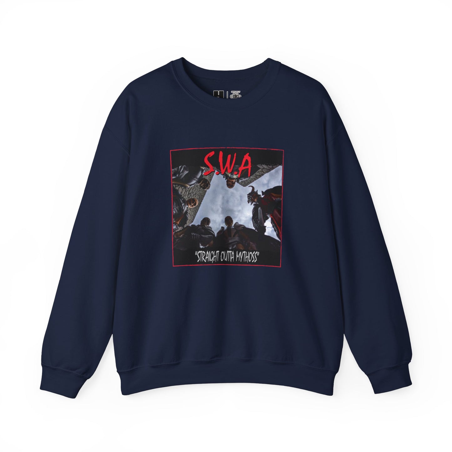 Straight Outta Mythoss | Album Homage | Mythic Legions | Sweatshirt