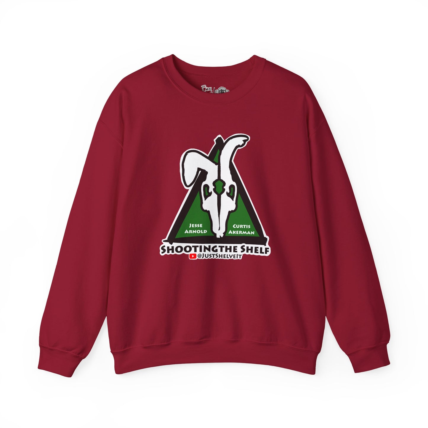 Shooting the Shelf Logo | Mythic Legions | Fan Art | Sweatshirt