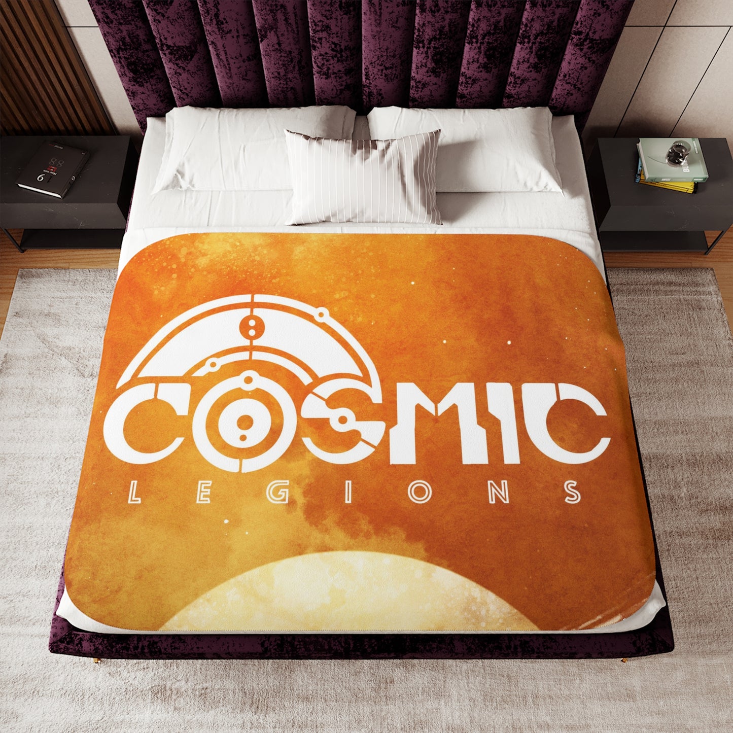 Cosmic Legions Logo v1 | Sherpa Blanket