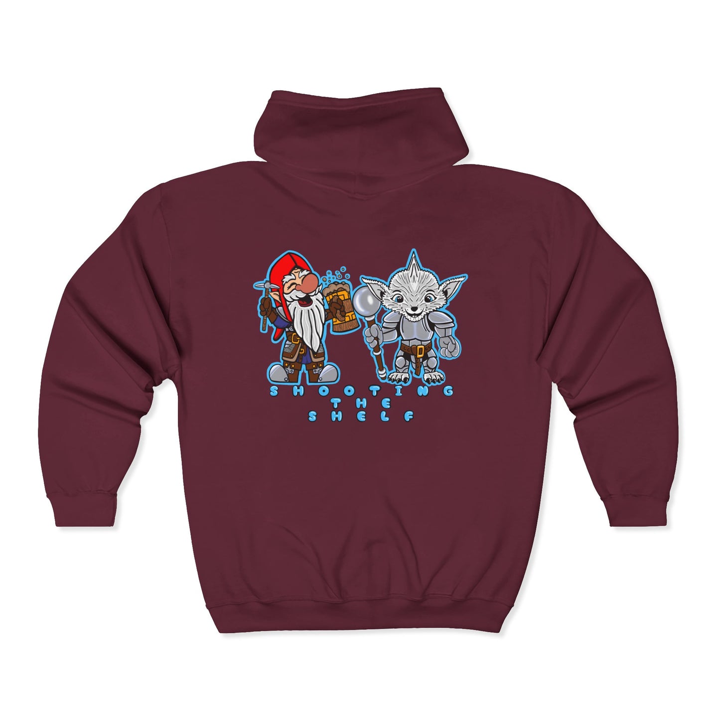 Shooting the Shelf | Mythic Legions | Fan Art | Full Zip Hoodie