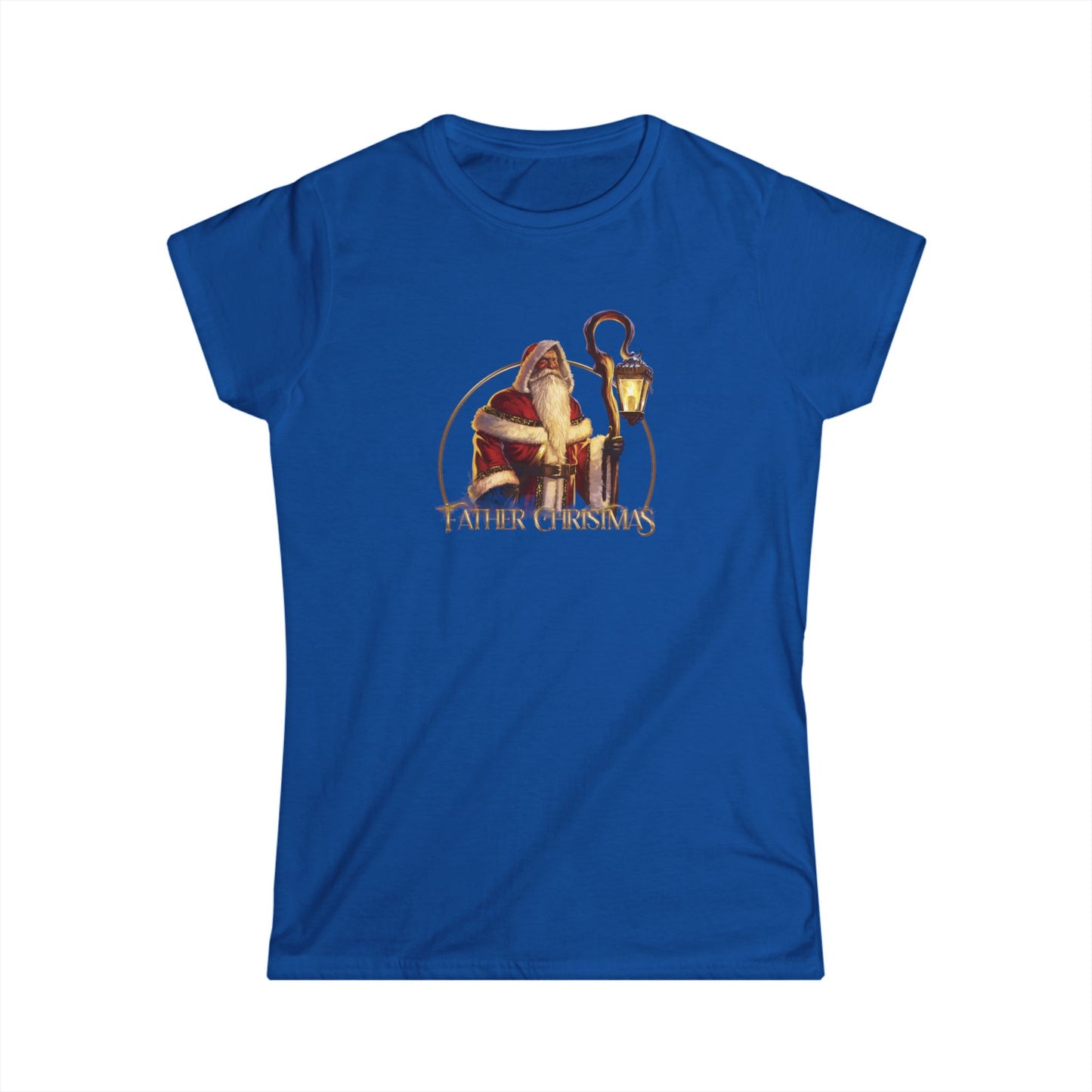 Father Christmas v1 | Figura Obscura | Women's T-Shirt