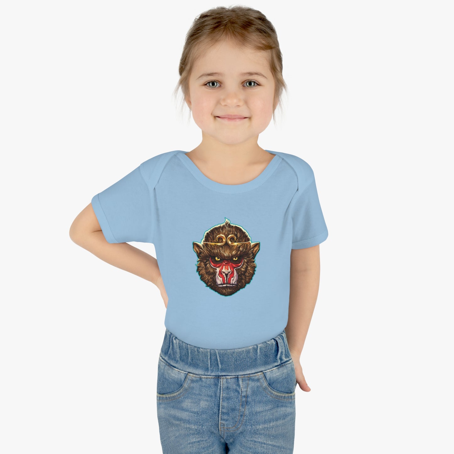 Monkey King, The v2 | Figura Obscura | Baby Bodysuit