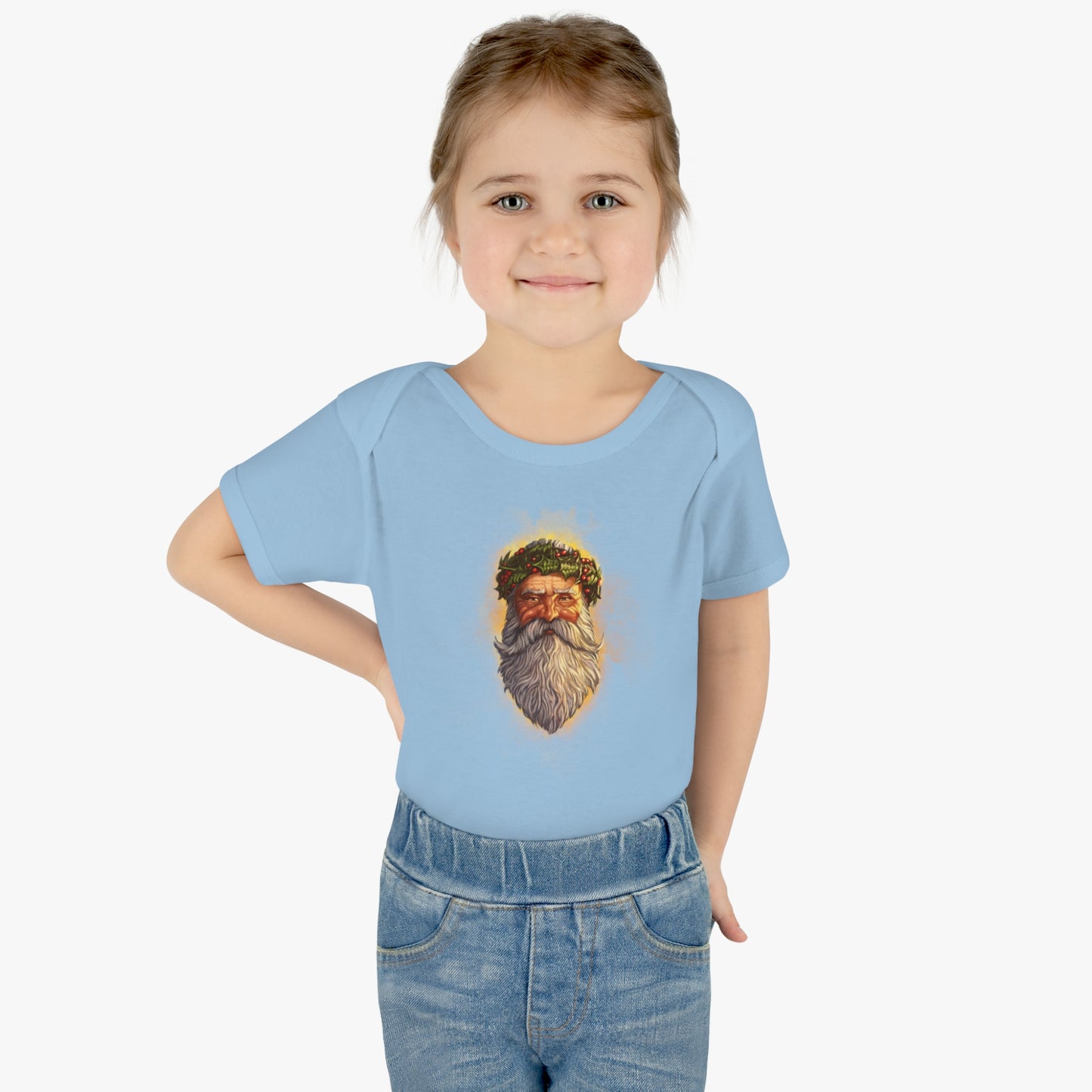 Father Christmas v2 | Figura Obscura | Baby Bodysuit