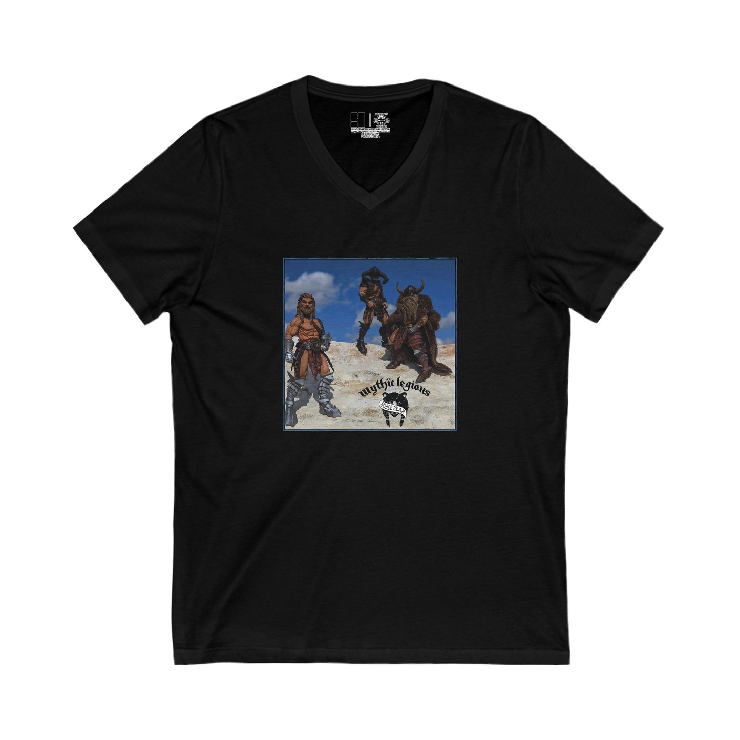 Noble Bear | Album Homage | Mythic Legions | V-Neck T-Shirt
