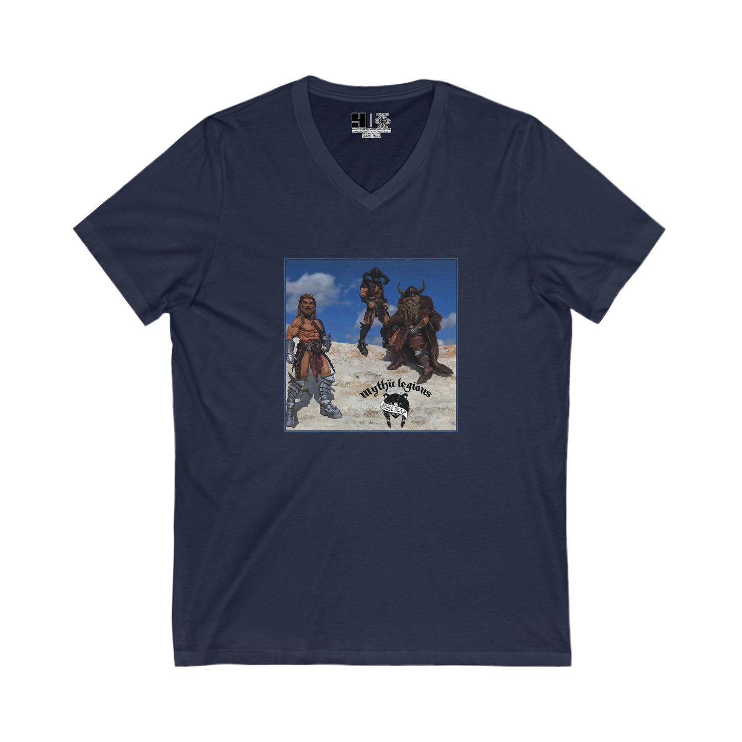 Noble Bear | Album Homage | Mythic Legions | V-Neck T-Shirt