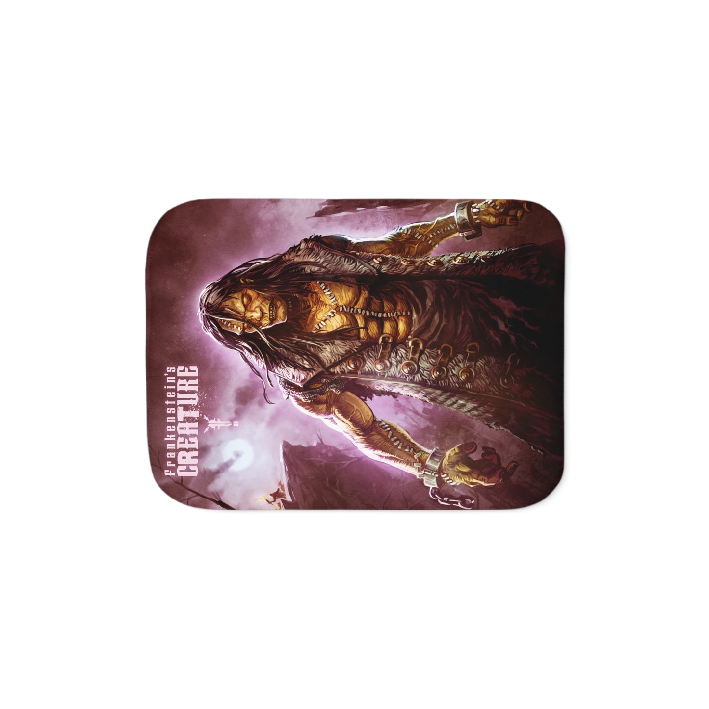 Frankenstein's Creature | Figura Obscura | Sherpa Blanket