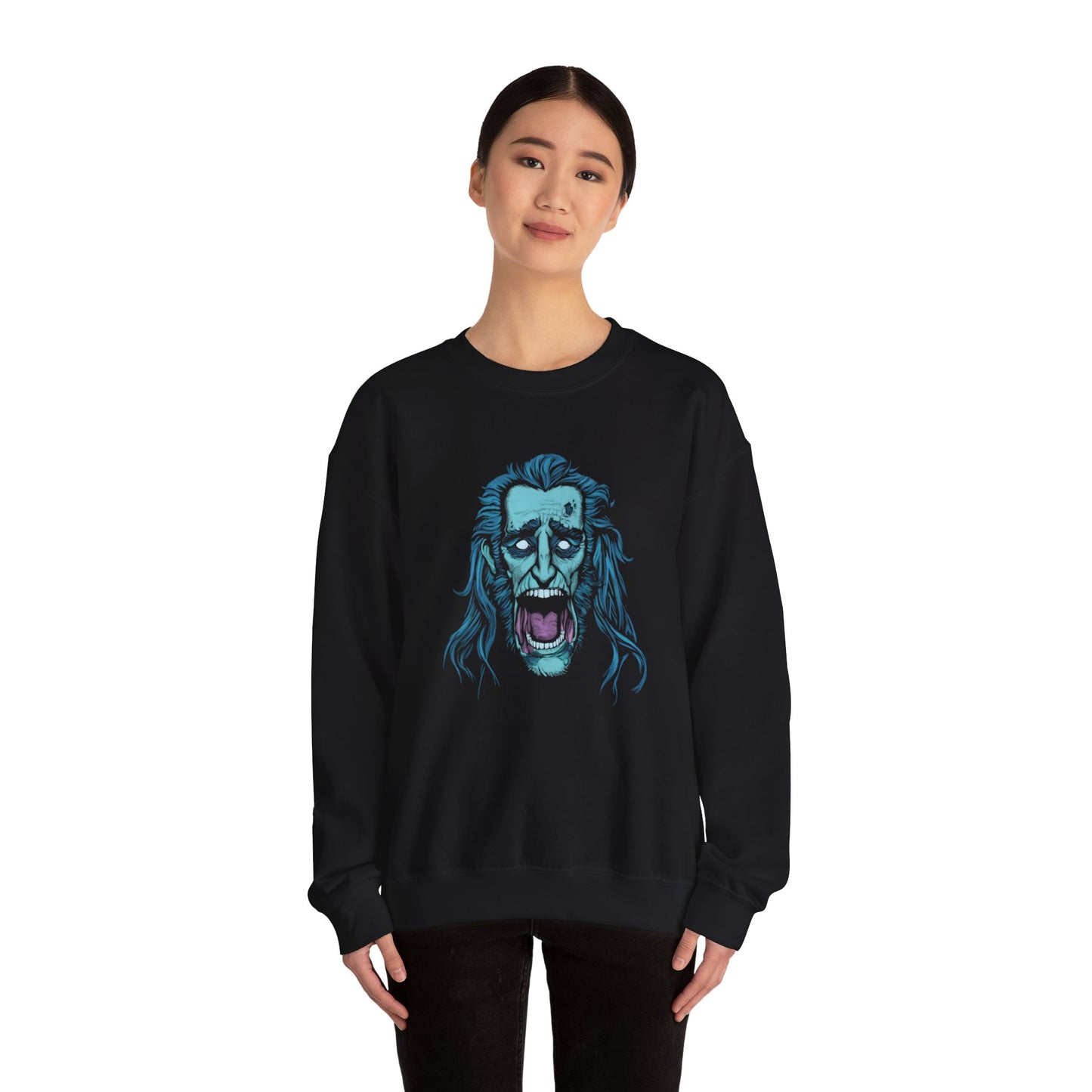 Jacob Marley | Blue/White | Figura Obscura | Sweatshirt
