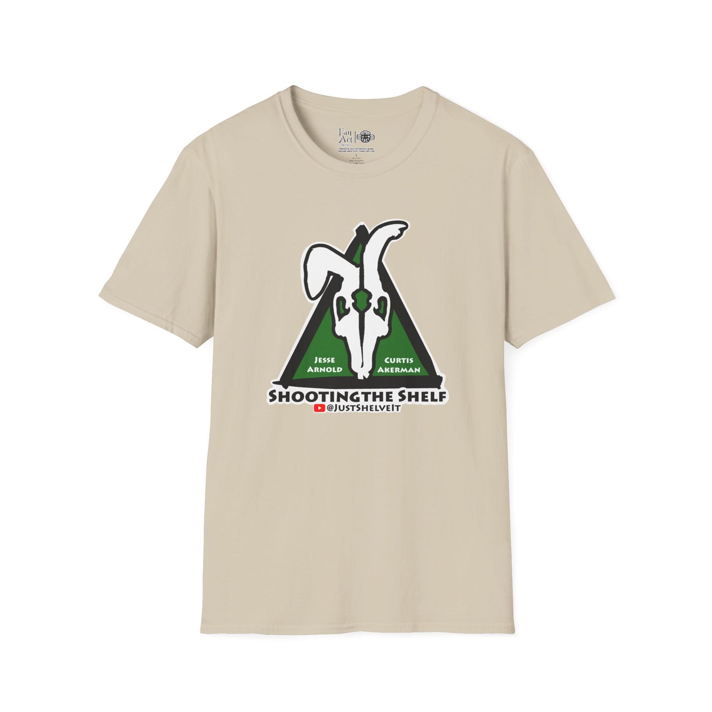 Shooting the Shelf Logo | Mythic Legions | Fan Art | Soft T-Shirt