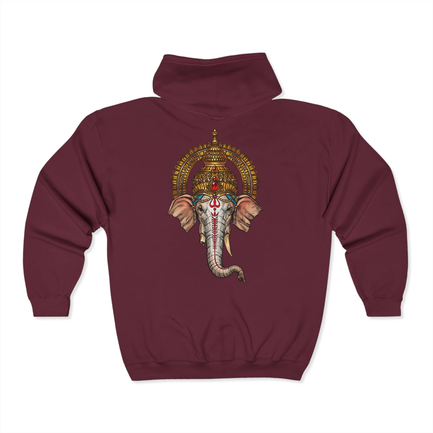Ganesha | Figura Obscura | Full Zip Hoodie