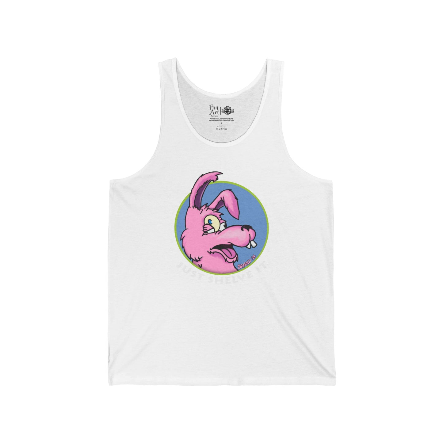 Just Shelve It Logo | Mythic Legions | Fan Art | Tank Top