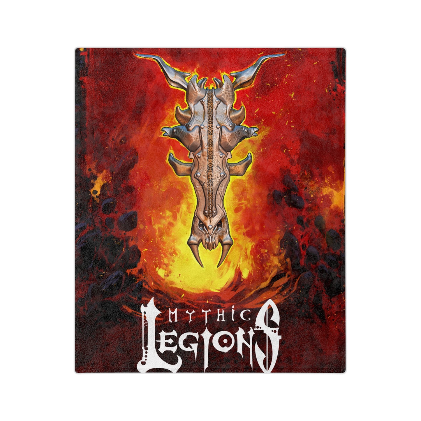 Equaddron Box Art | Mythic Legions | Velveteen Microfiber Blanket