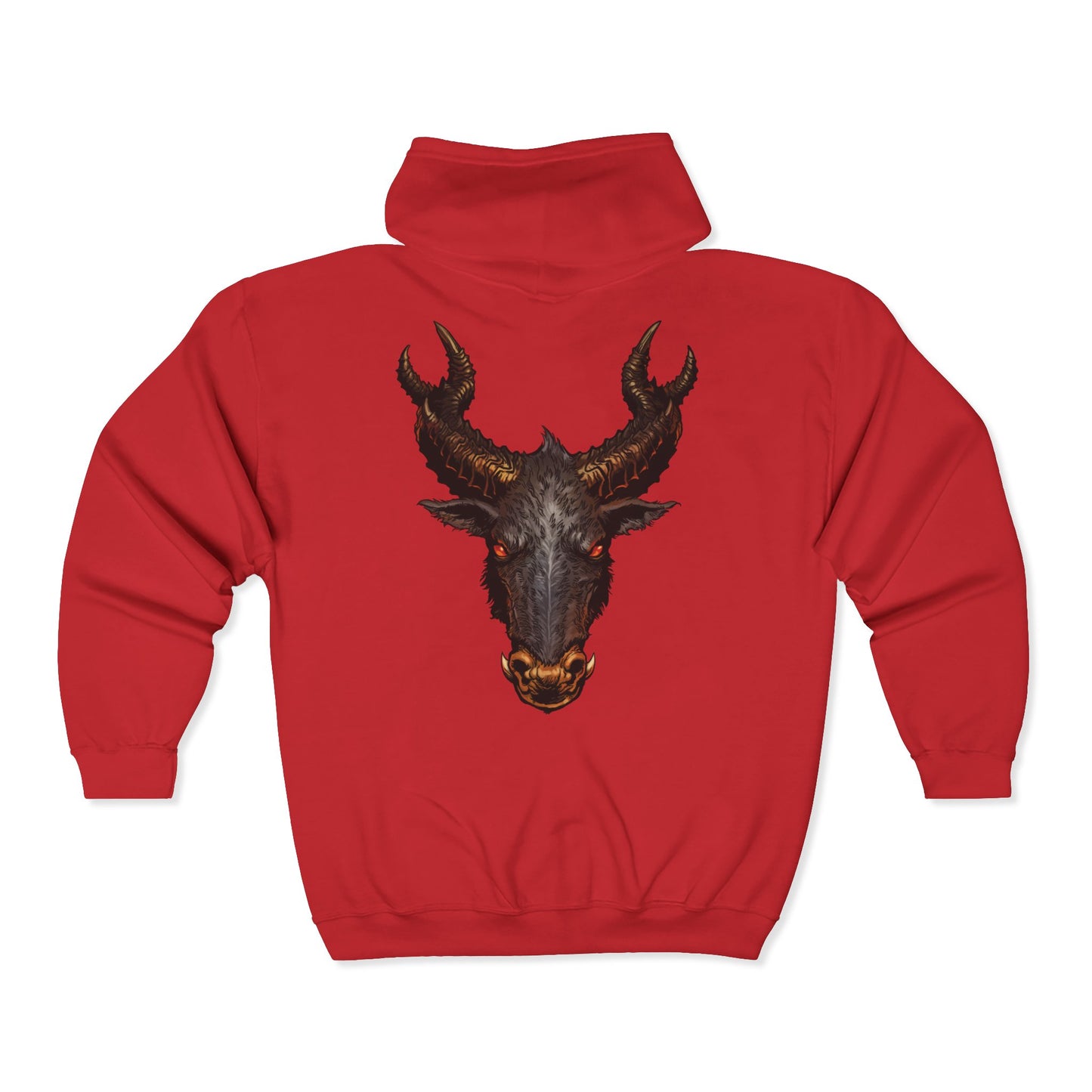 The Jersey Devil | Figura Obscura | Full Zip Hoodie