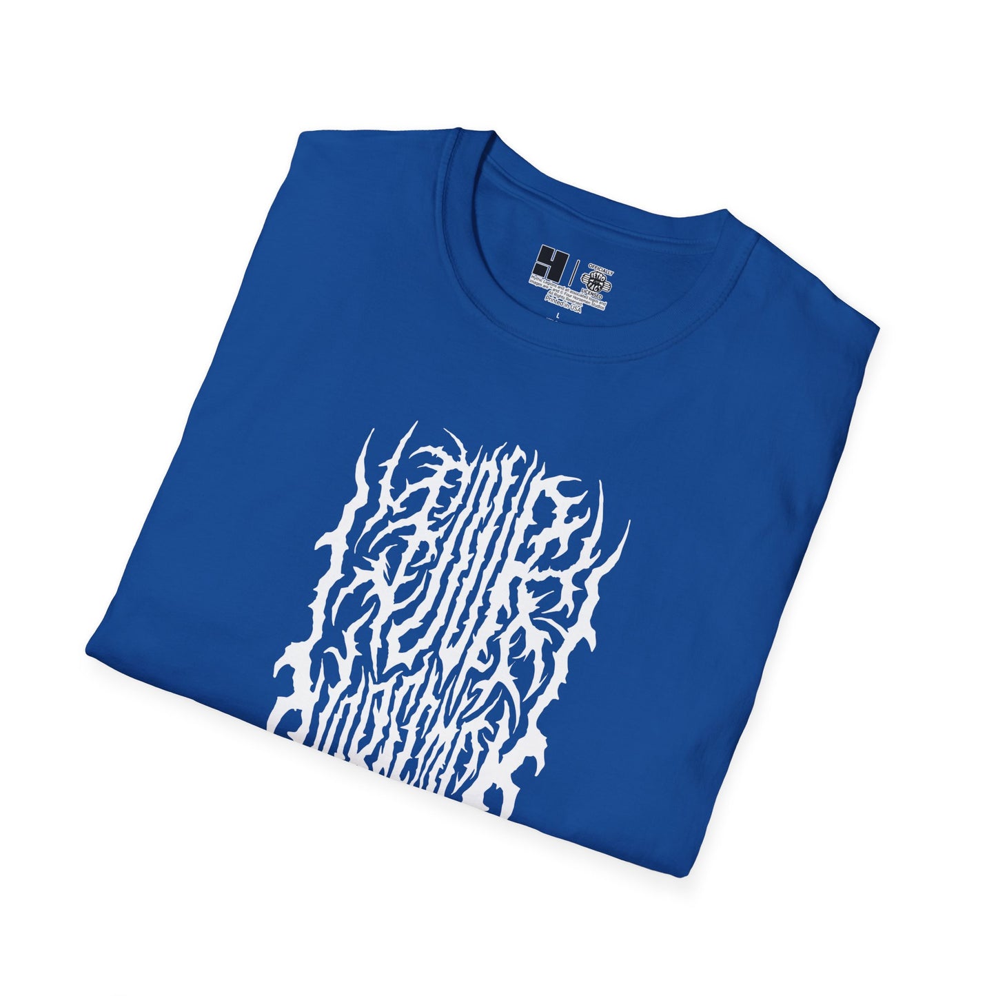 4H Metal Logo White | Mythic Legions | Soft T-Shirt