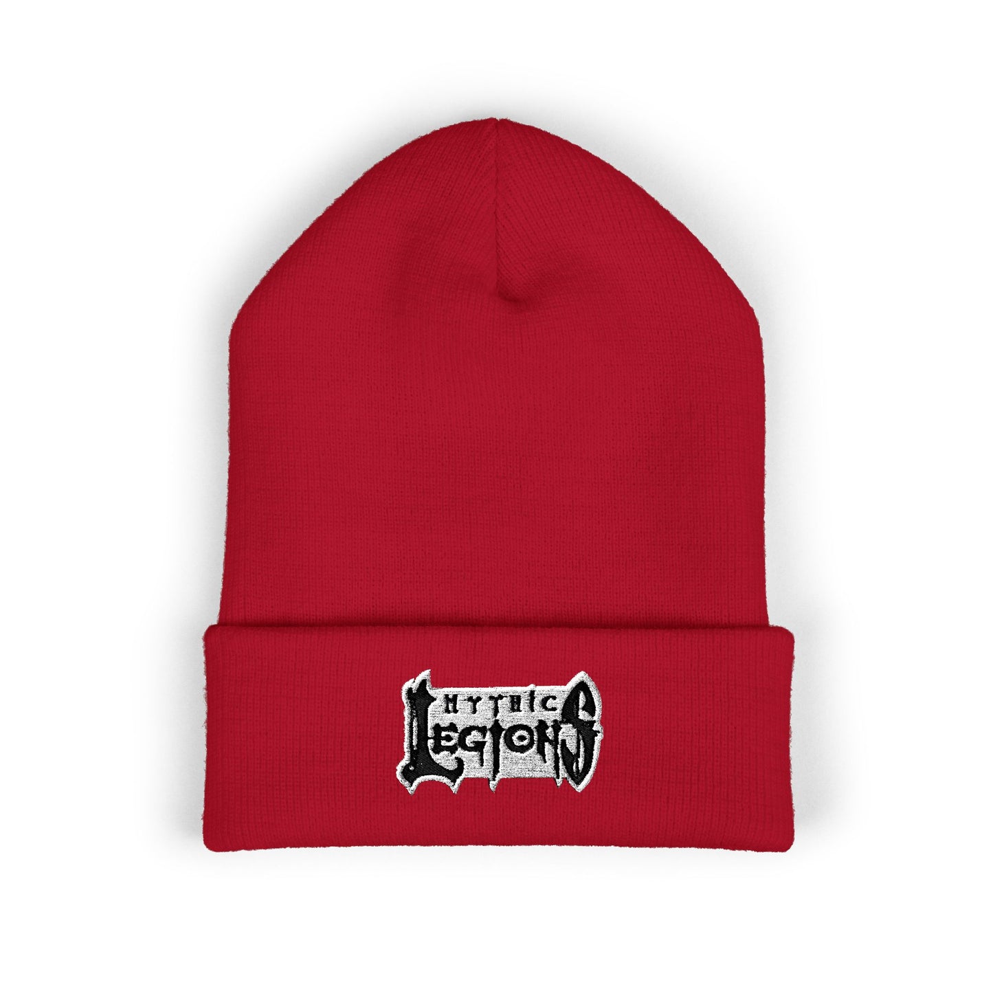 Embroidered Classic Cuffed Beanie | Mythic Legions OG Logo