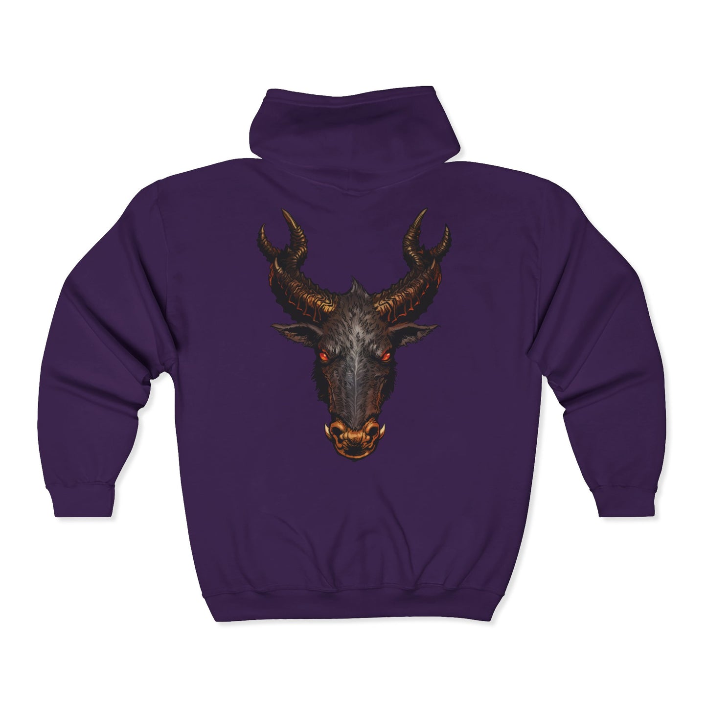 The Jersey Devil | Figura Obscura | Full Zip Hoodie
