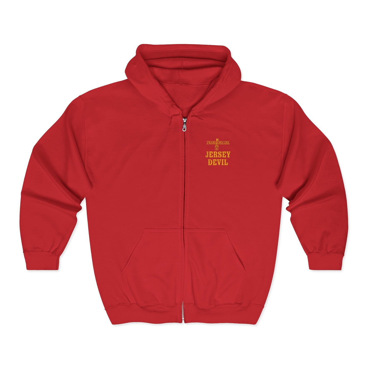 The Jersey Devil | Figura Obscura | Full Zip Hoodie