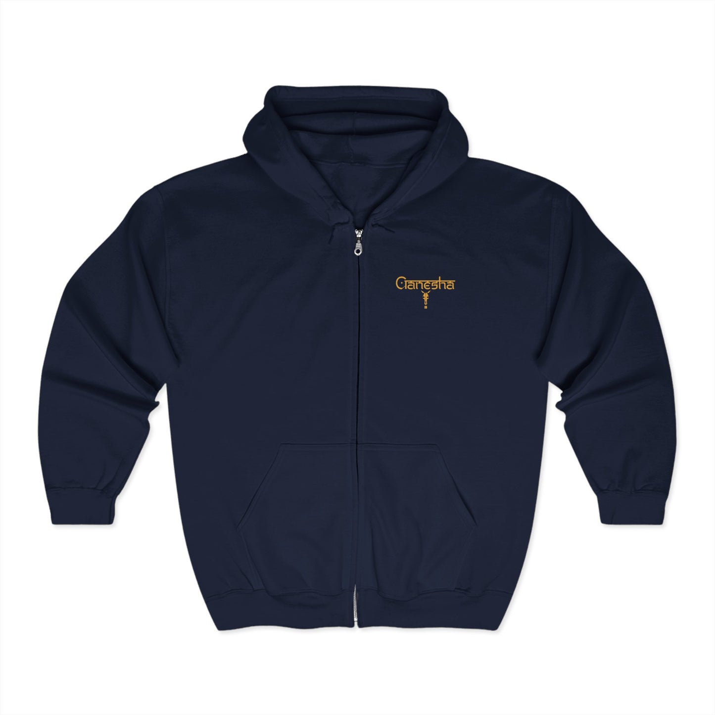 Ganesha | Figura Obscura | Full Zip Hoodie