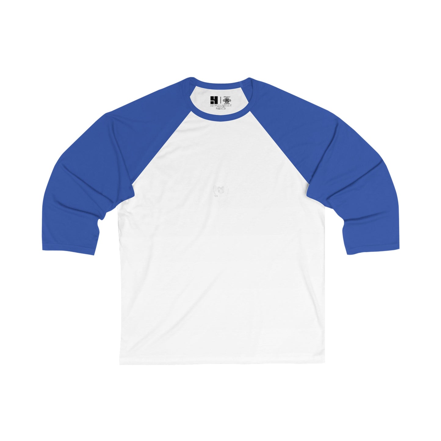 Jacob Marley | White | Figura Obscura | 3\4 Sleeve Baseball T-Shirt